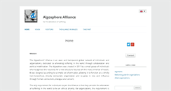 Desktop Screenshot of algosphere.org